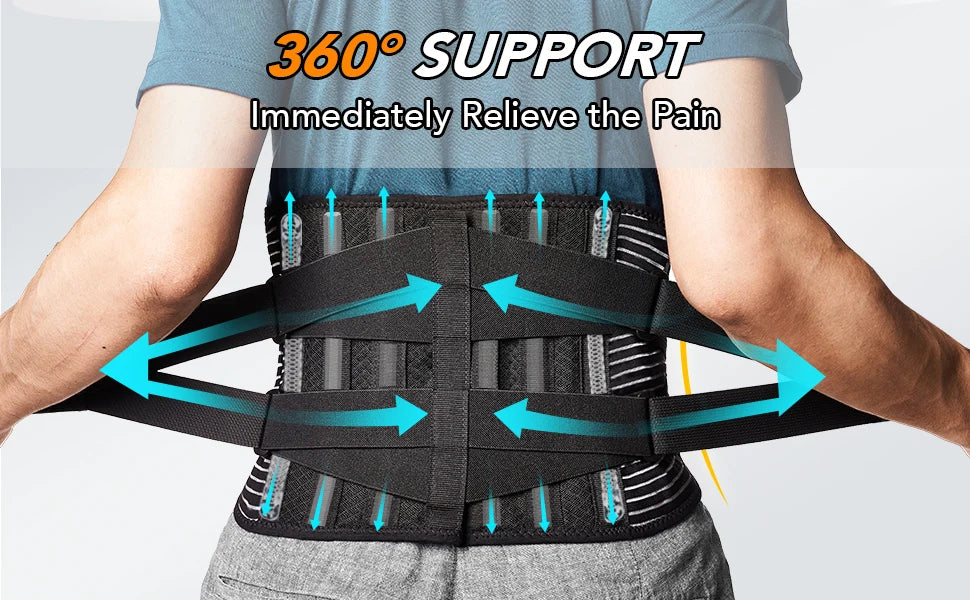 Anti-Skid Back Support Belts